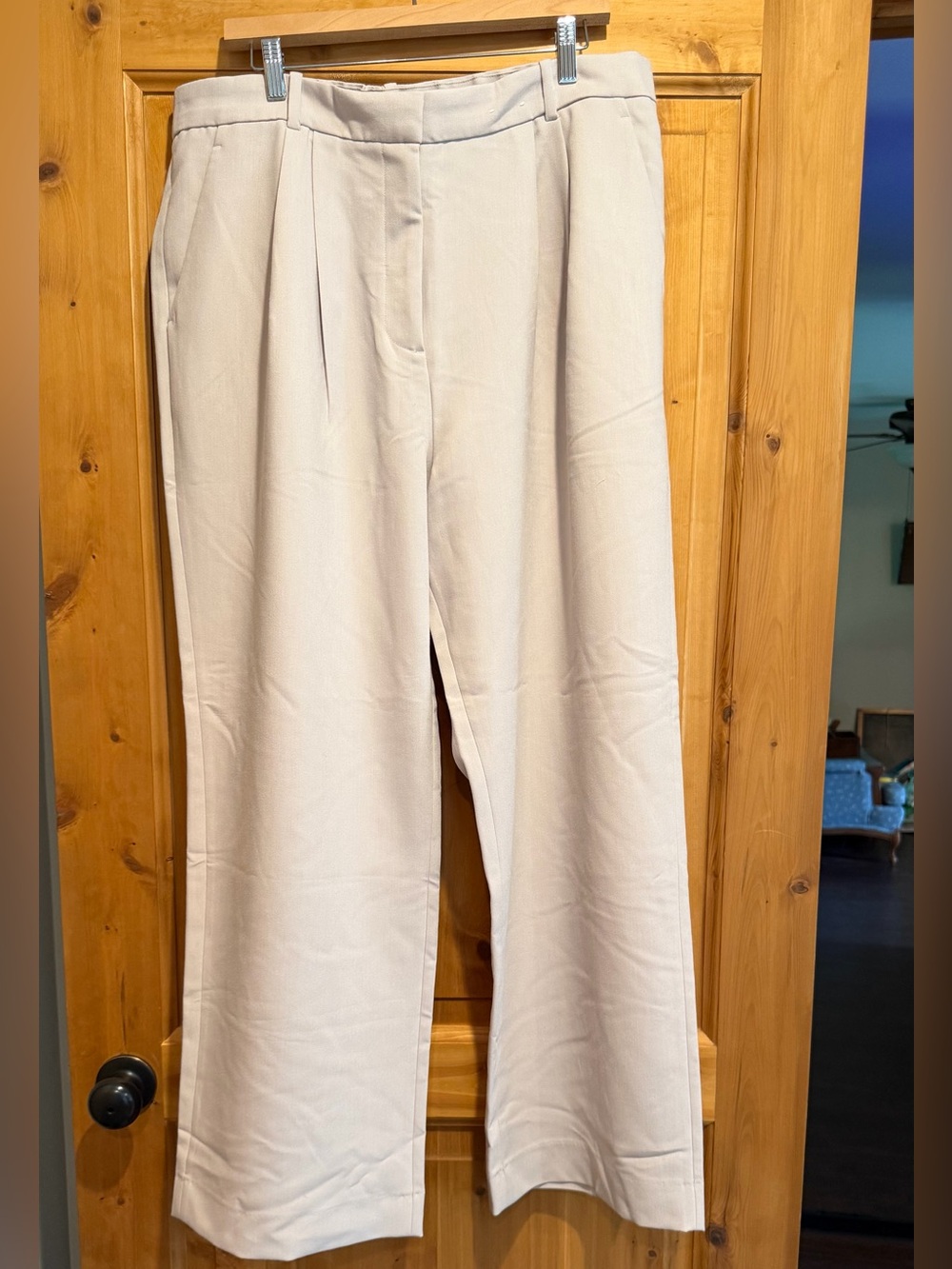 Abercrombie & Fitch Sloane Tailored Pant - Light Brown 18/34R